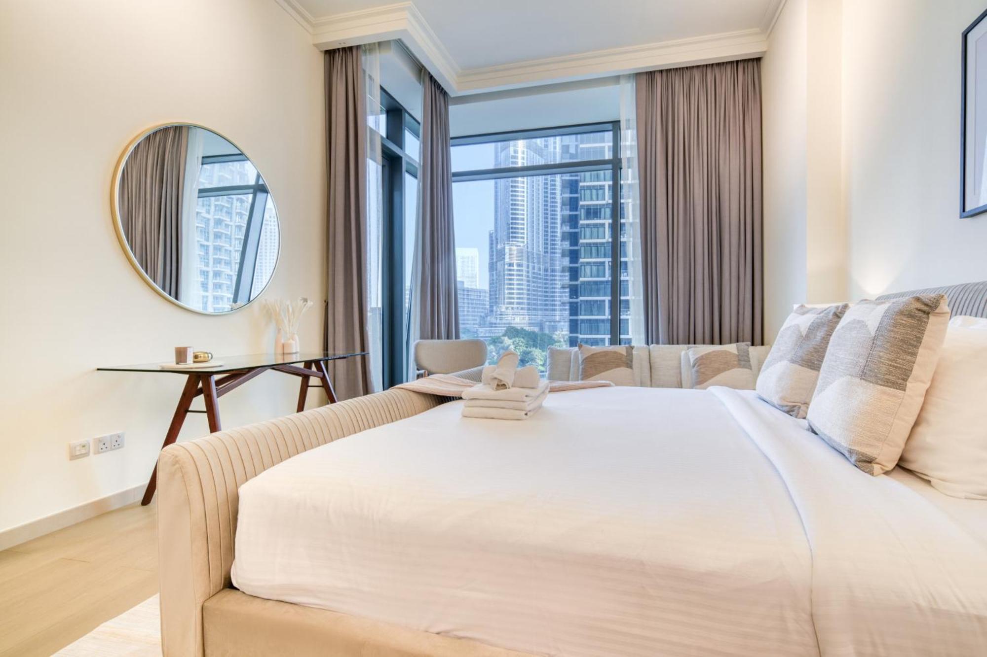 Burj Vista, Downtown Dubai - Burj Khalifa View - Mint Stay المظهر الخارجي الصورة