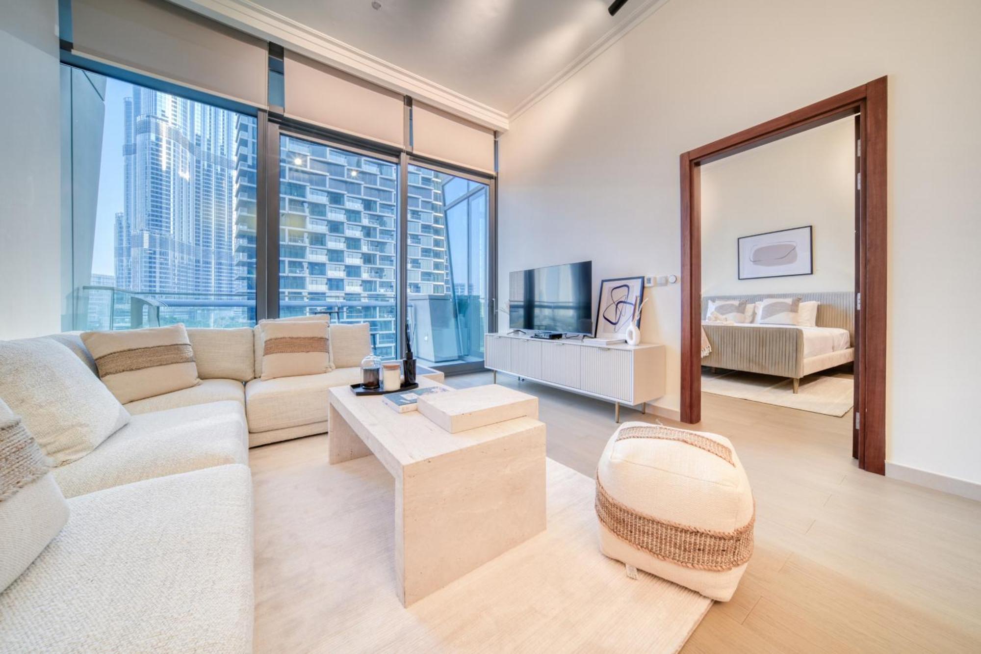 Burj Vista, Downtown Dubai - Burj Khalifa View - Mint Stay المظهر الخارجي الصورة