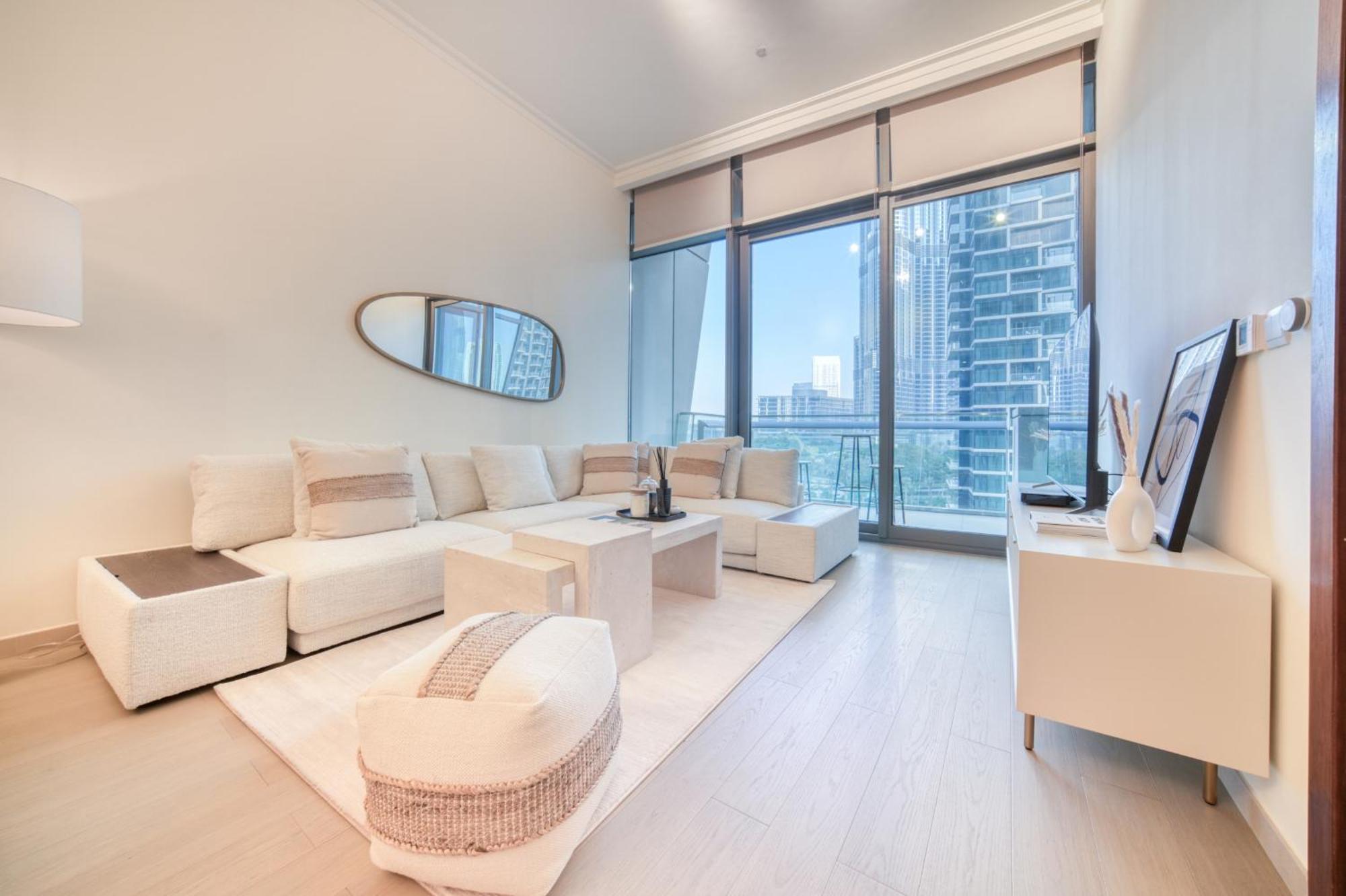 Burj Vista, Downtown Dubai - Burj Khalifa View - Mint Stay المظهر الخارجي الصورة