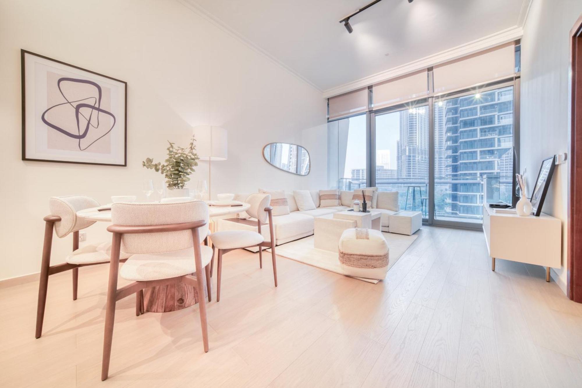 Burj Vista, Downtown Dubai - Burj Khalifa View - Mint Stay المظهر الخارجي الصورة